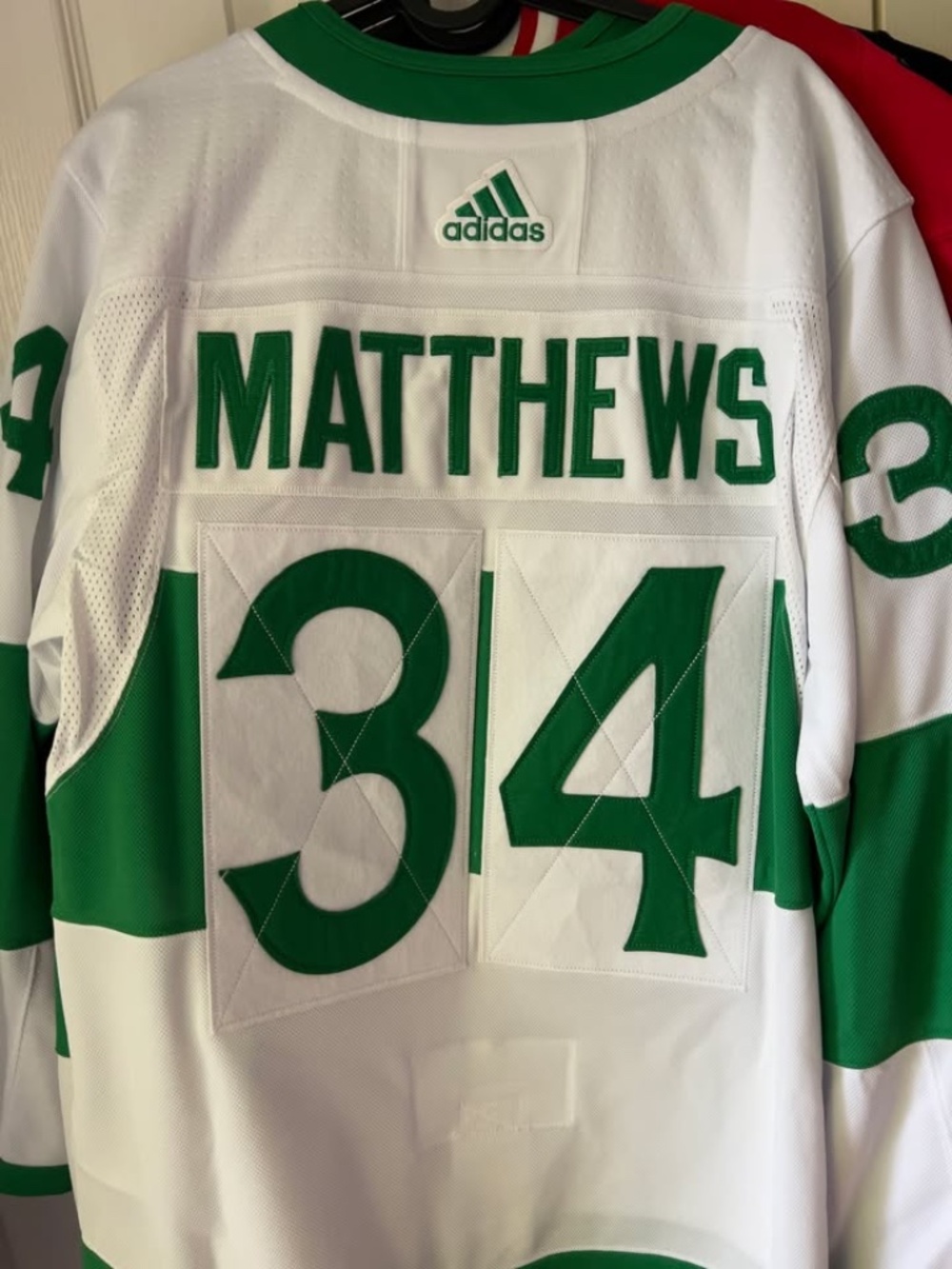Auston Matthews - Toronto Maple Leafs St. Pats Jersey - Size 46